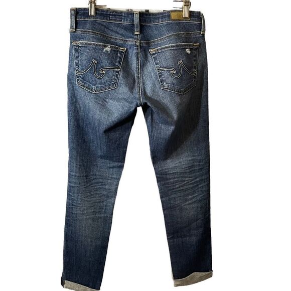 AG Adriano Goldschmied The Stilt Cigarette Roll Up Jeans Size 26 - Picture 5 of 9